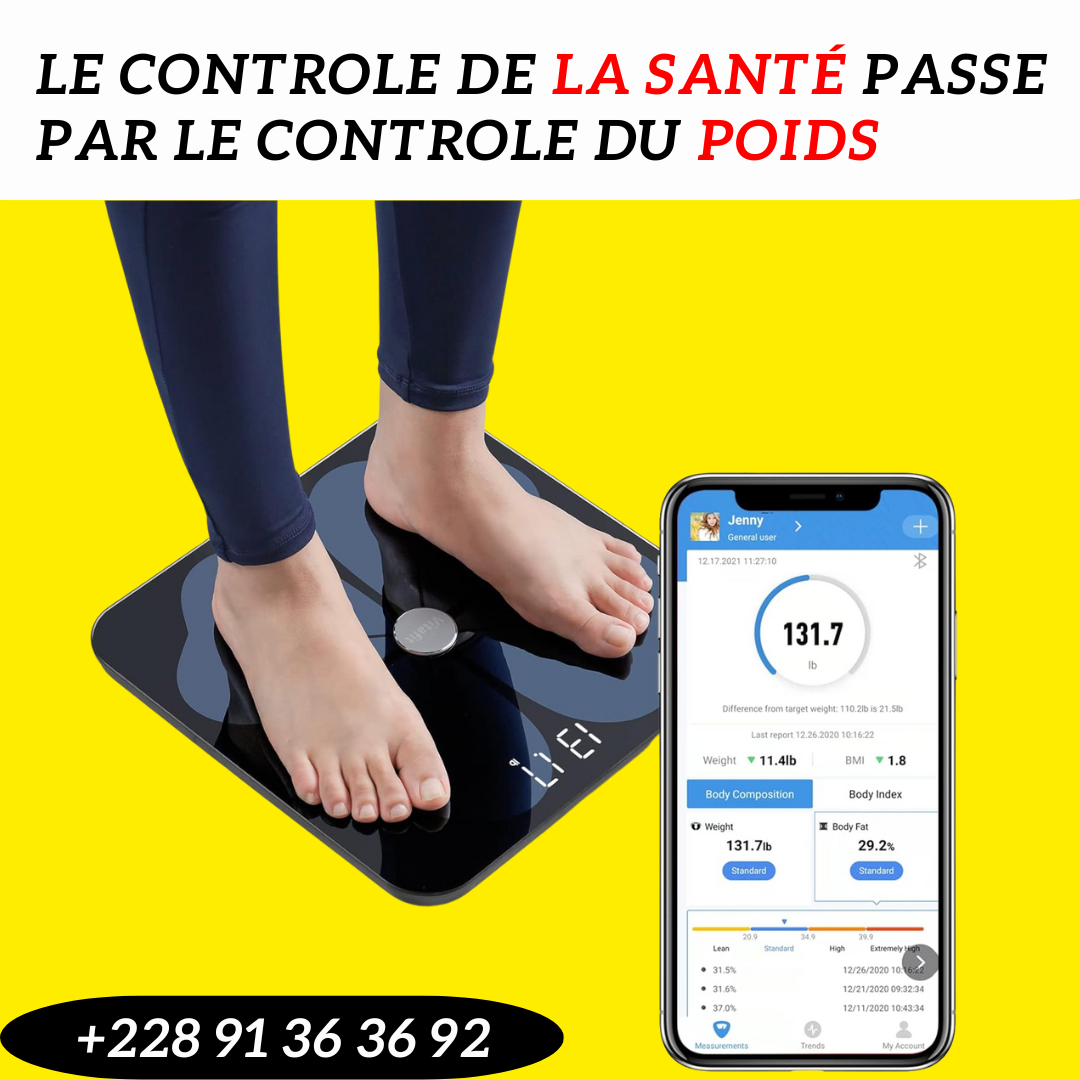 Balance Bluetooth Connecté Dernière Génération.  👇👇 +228 91 36 36 92
